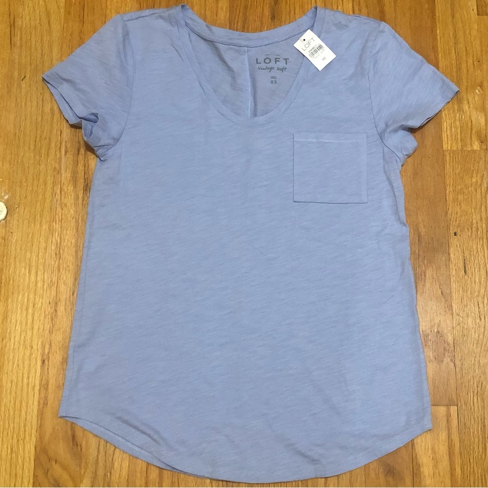 NWT Loft Scoop Neck T-Shirt